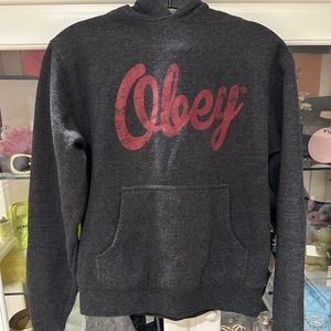 Obey hoodie size XS